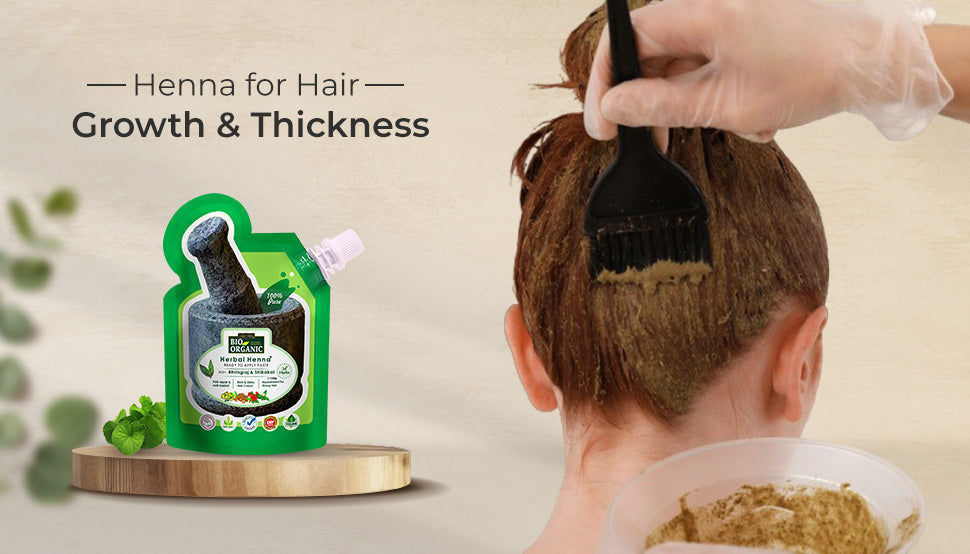 Henna for Hair Growth and Thickness