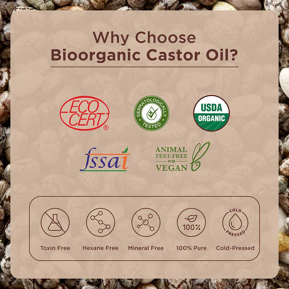 Pure & Organic Castor Oil why bioorganic