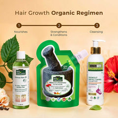 growout oil and shampoo regime