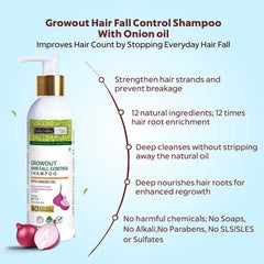 Growout Hair Fall Control Shampoo - 200ml