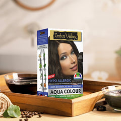 100% Botanical Hypo Allergic Aqua Colour for Hair - Available in 4 Shades