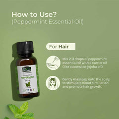 Pure & Organic Peppermint Essential Oil how to use