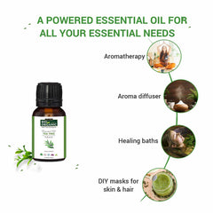 Pure & Organic Tea Tree Essential Oil - 15ml