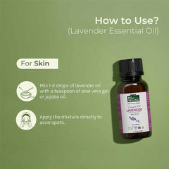 Pure & Organic Lavender Essential Oil how to use