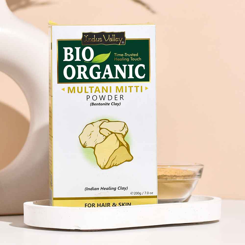 Bio Organic Multani Mitti Powder for Hair and Face Pack