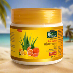 Bio Organic Ultra Repair Sun Guard Aloe Vera Gel With Lemon & Orange - 175ml