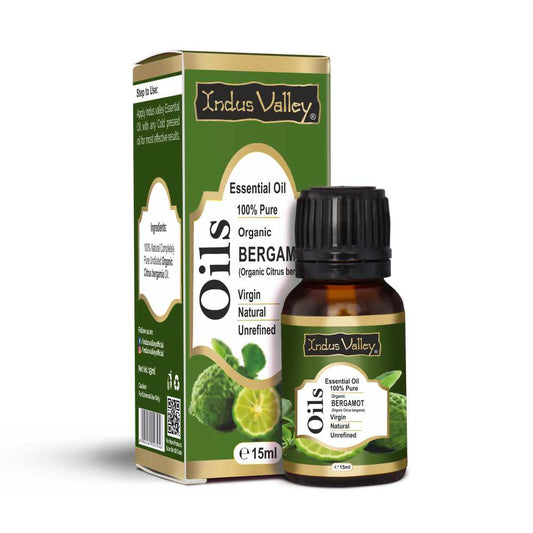 Pure & Organic Bergamot Essential Oil -15ml