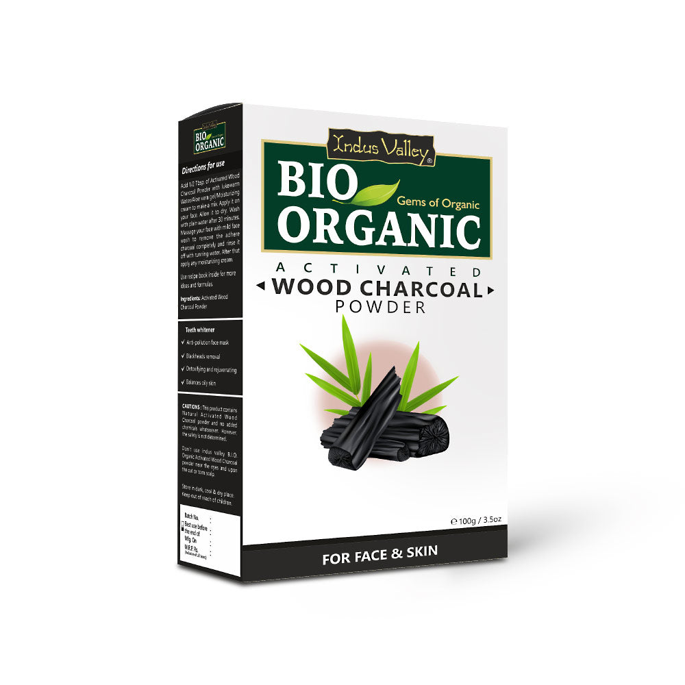 Bio Organic Activated Wood Charcoal Powder