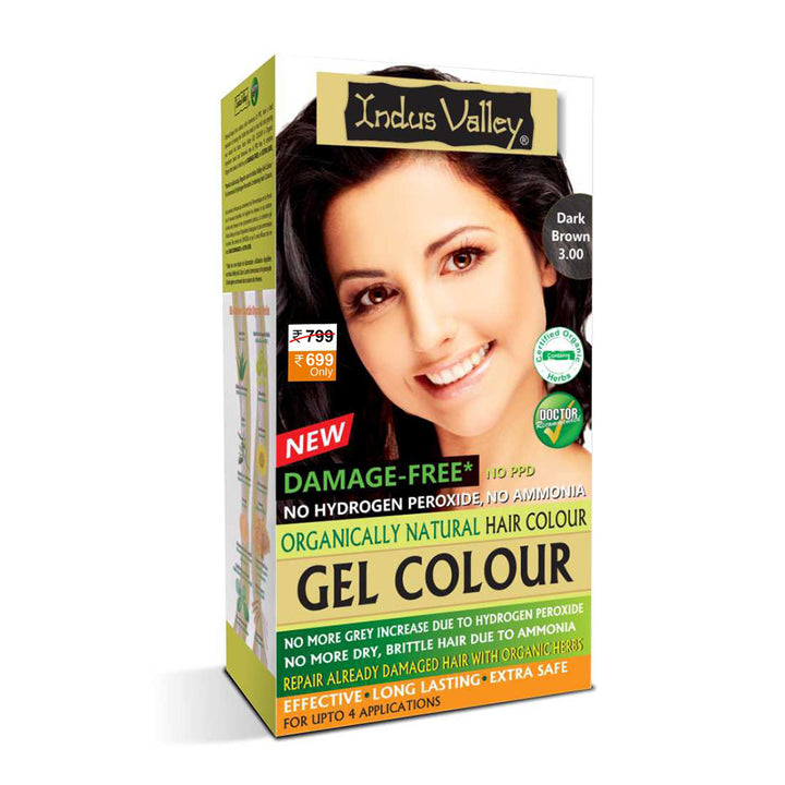 Indus Valley Gel Hair Color - Buy Ammonia Free Hair Colour