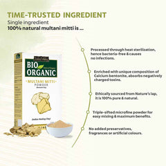 Bio Organic Multani Mitti Powder for Hair and Face Pack