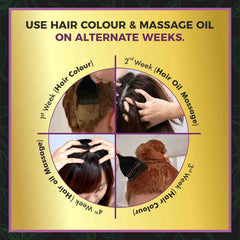 100% organic soft black hair colour & spa